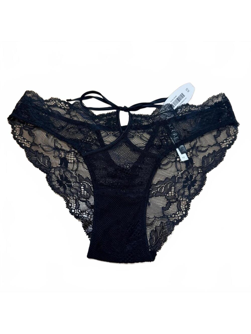 Adore Me Black Lace panty Size: XS - NWT